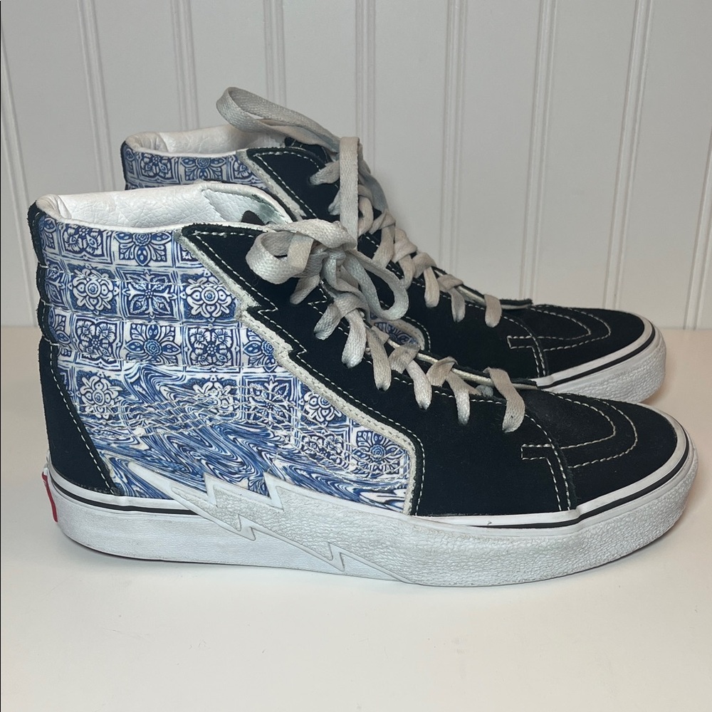 Vans Sk8-Hi Bolt Liquity Black High-Top Sneakers